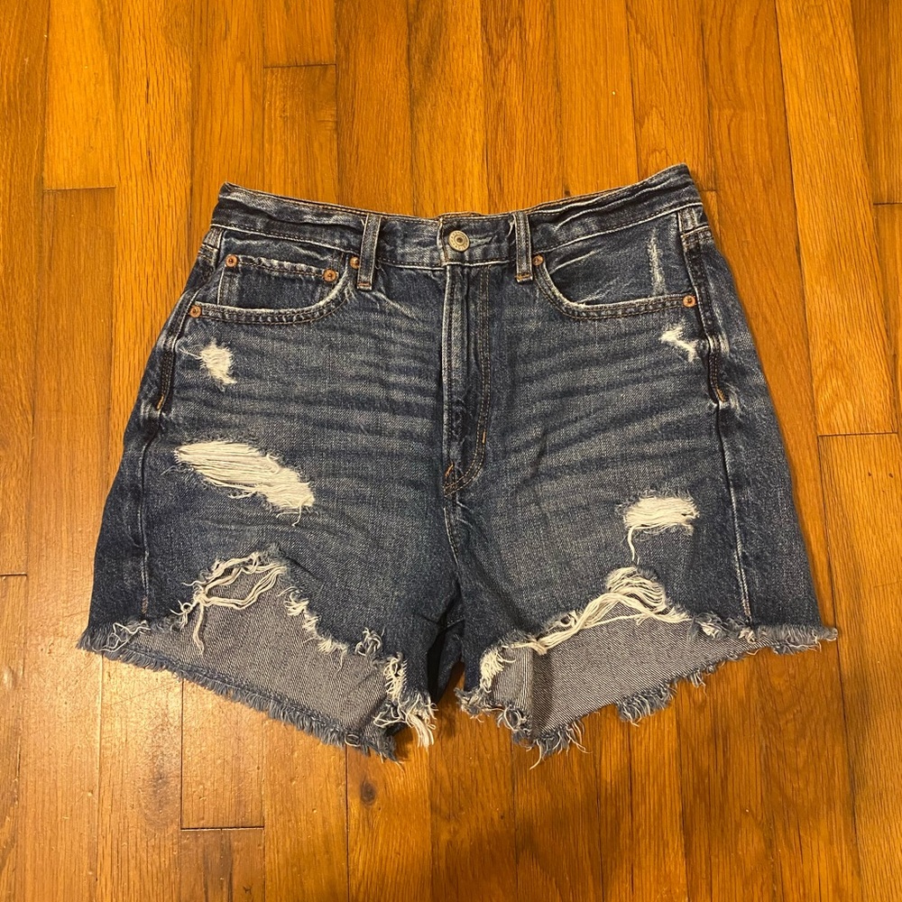 Hi rise cut off shorts American eagle
